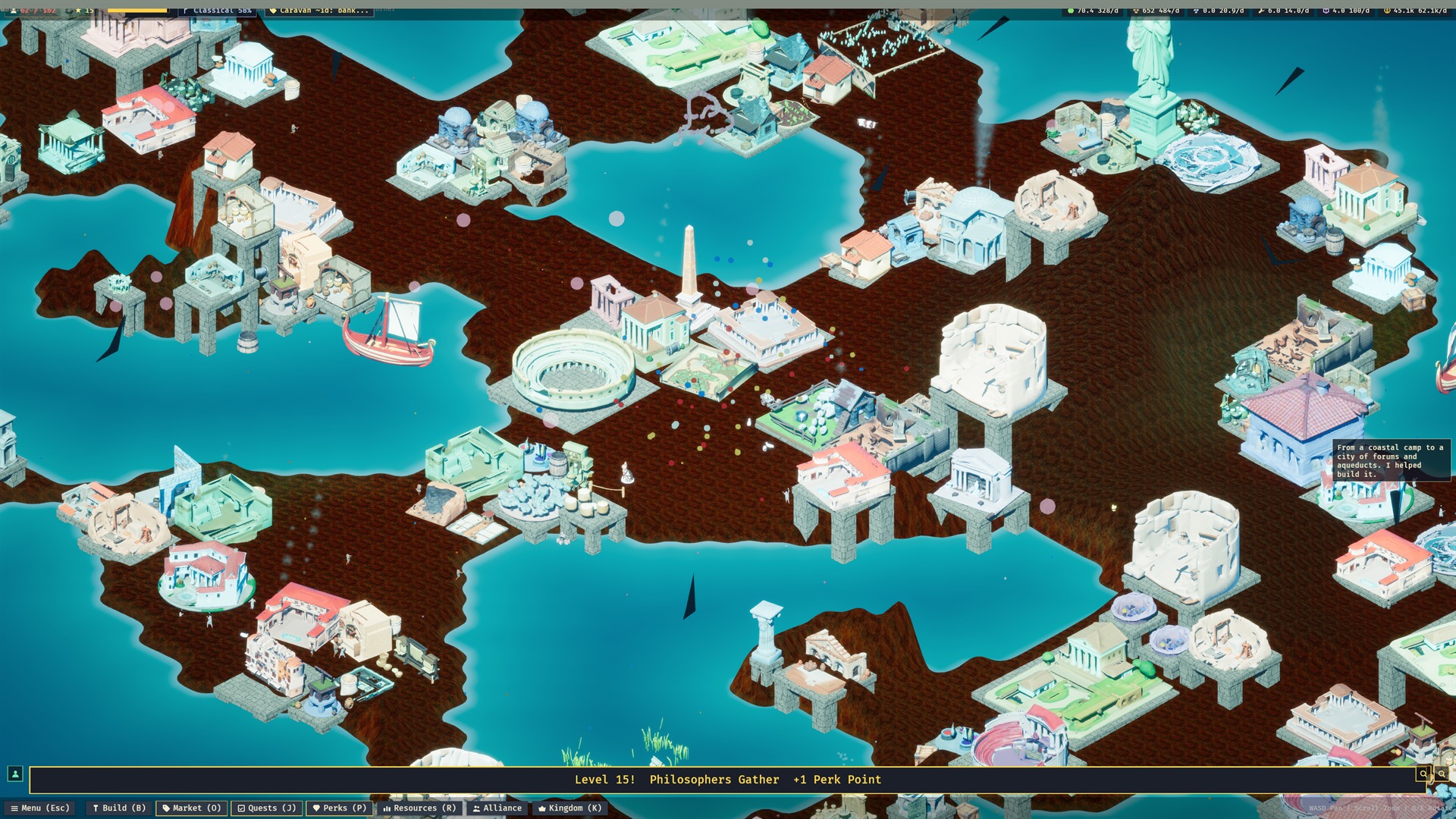 Classical desert island