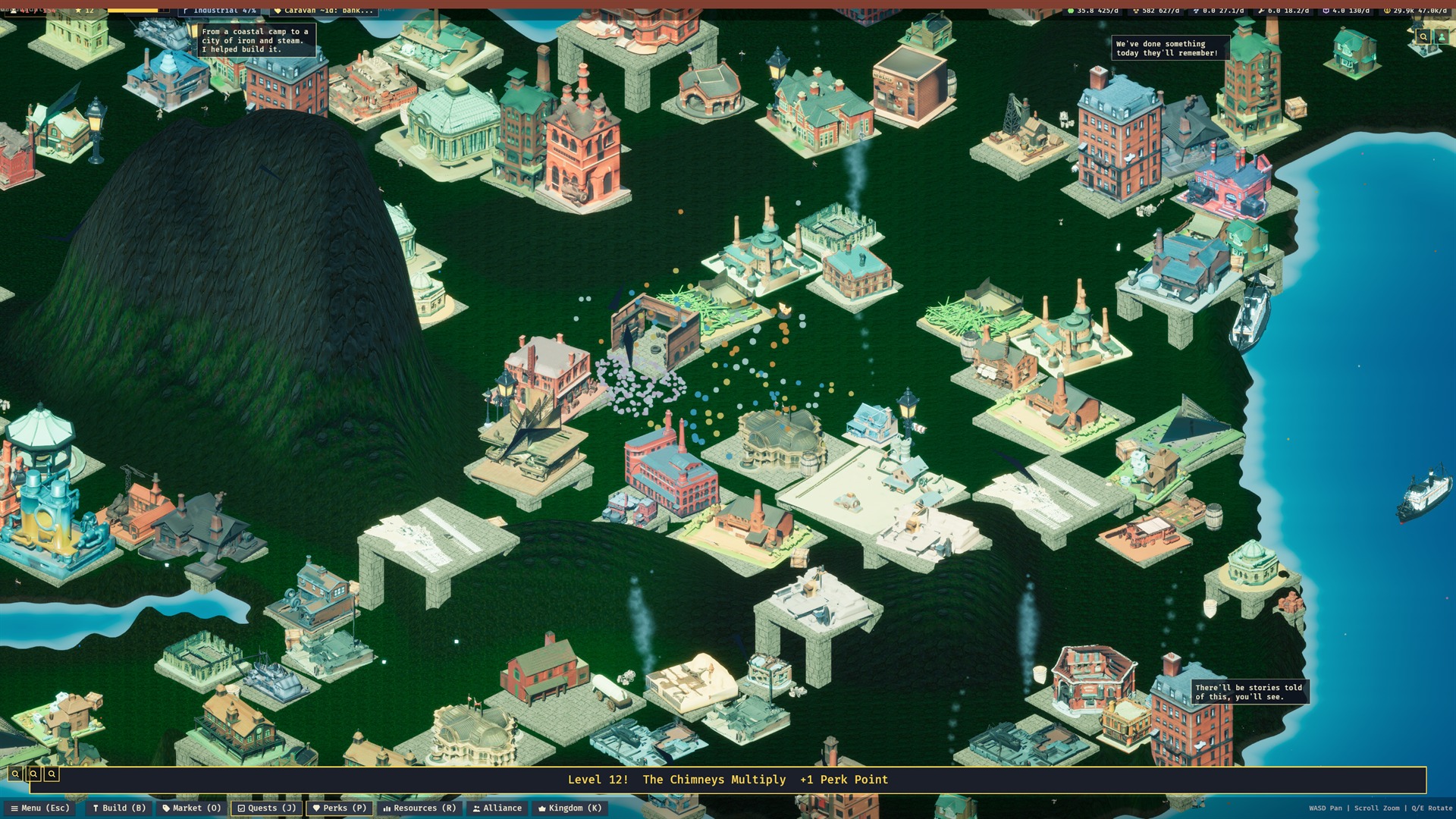 Industrial steam city